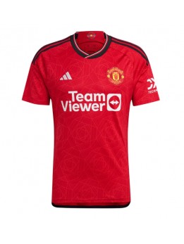 Manchester United Replika Hemmakläder 2023-24 Kortärmad